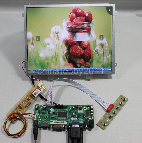 Hdmi+dvi+vga+audio lcd driver board+10.4inch claa104xa01cw 1024*768 lcd panel for sale