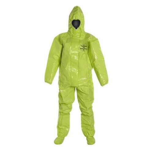 DUPONT TK128TLYMD000200 Hooded Tychem(R) TK Coverall, medium, PK 1