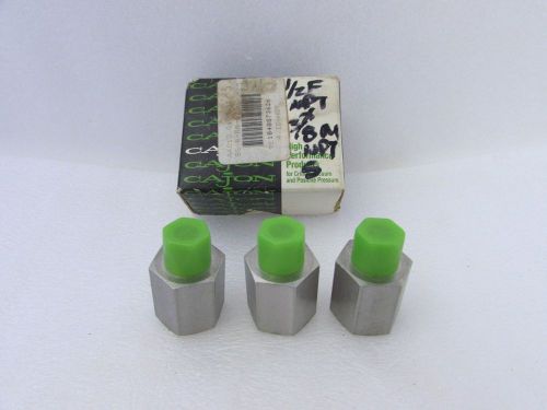 3 CAJON SS-8-RA-6 PIPE FITTING, REDUCING ADAPTER,1/2&#034; FEMALE NPT X 3/8&#034; MALE NPT