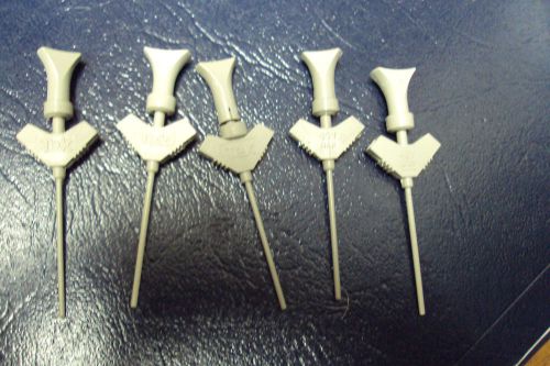 5-QTY  Tektronix SMT KlipChip mini test probe Clip Chip Grabbers SMT KlipChip