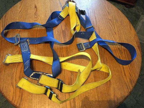 Climbing Harness, Back/Side D-Rings, Medium