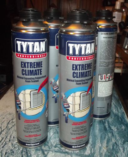 7 CANS OF TYTAN PEOFESSIONAL FOAM SEALANT ..UNUSED