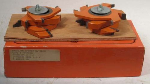 FREEBORN COPE &amp; STICK SHAPER CUTTER SET - 1 1/4&#034; BORE - STOCK #P-10-040