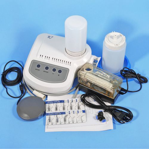 Dental Piezo Ultrasonic Scaler 2 Dosing Bottle Handpiece 8 Tips Fit DTE SATELEC