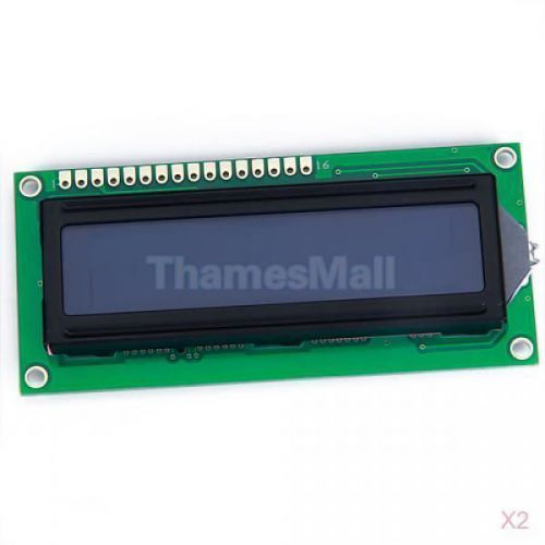 2x character lcd module / lcm : hd44780 b/w 1602 162 16x2 for sale