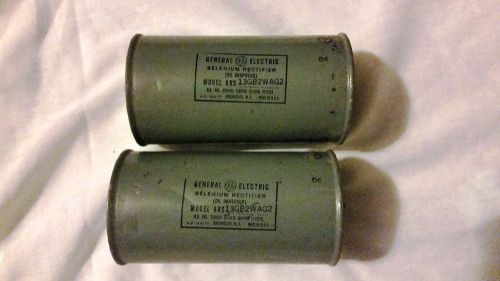 General Electric Selenium Rectifier (oil immersed)  (Vintage Set of 2)