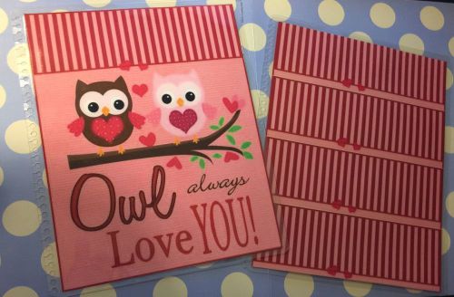 Erin Condren Planner *Owl Always Love You* Front &amp; Back Cover Set