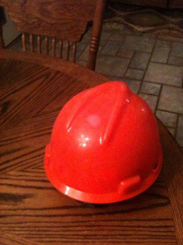 Hiviz Hard Hat Orange With Adjustable Head Band No Reserve