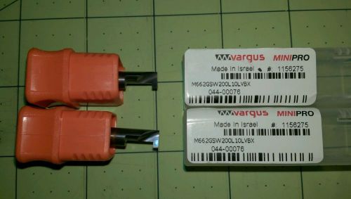 VARGUS MINIPRO BORING BAR 2 PC LOT NEW M662GSW200L10L VBX