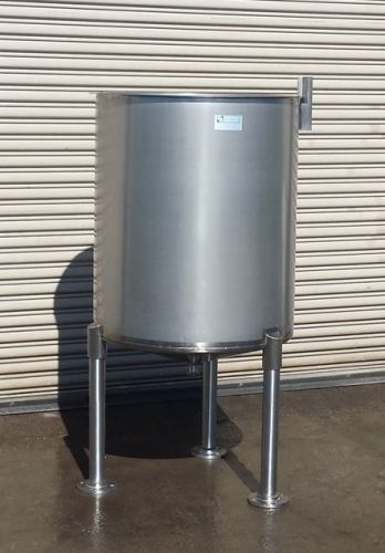 100 Gallon SS Cone Bottom Tank, Process Balance Tanks