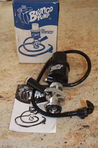 Bronco Pump Beer Keg Tap, Made in USA