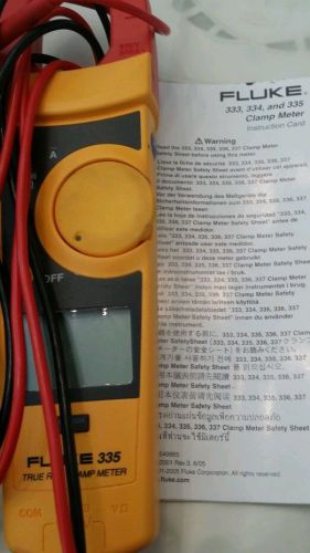 Fluke 335 True RMS Clamp Meter