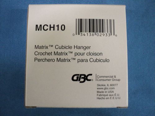 Quartet mch10 matrix cubicle partition hangers, 2 hangers/st, black for sale