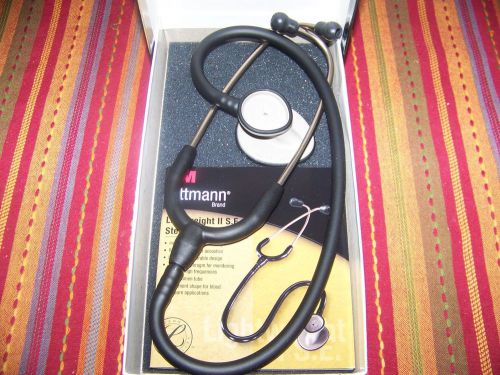 3M LITTMANN LIGHTWEIGHT II SE Stethoscope BLACK 2450 ~ Ships Same Day!