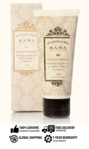 Kama ayurveda with pure essential oils of tuberose, vetiver &amp; cardamom handcream for sale