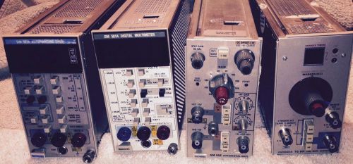 Tektronix Plug-In Group of 4 each