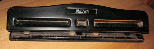 Ultra 3 hole punch adjustable