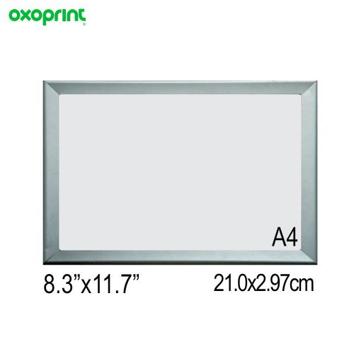 A4 8,3&#034; x 11,7&#034; SNAP ON FRAMES MODEL B TRADE SHOW POSTER NO PRINT INCLUDED