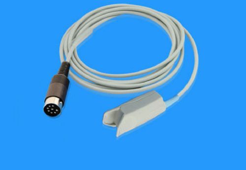 Datascope 0020-00-071-01 Adult Finger Clip Spo2 Sensor Probe Round 8 Pin