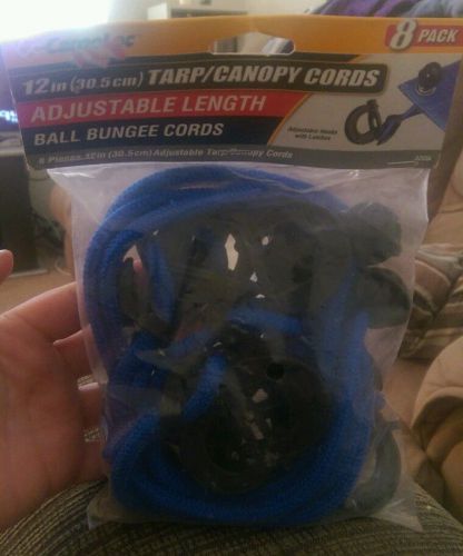 CargoLoc adjustable tarp/canopy cords 8pack