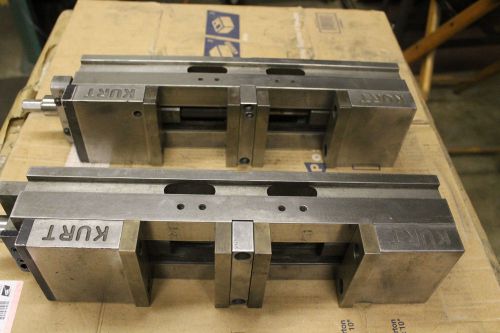 *KURT* DL 400-1 DOUBLE STATION 4&#034; MILLING VISE - EXCELLENT!!!!