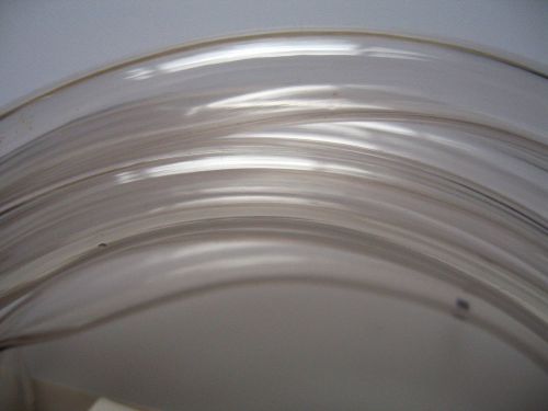 10ft clear vinyl 3/4&#034; od x 5/8&#034; id tubing roll 120&#034; long 3/4in x 5/8in tube hose for sale