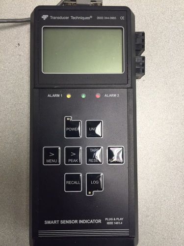 TRANSDUCER TECHNIQUES SSI LOAD CELL INDICATOR