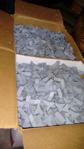 Ceramic tumbling media 5lbs, Angle Cut Star, 1 1/8 x 3/8, 20 degree