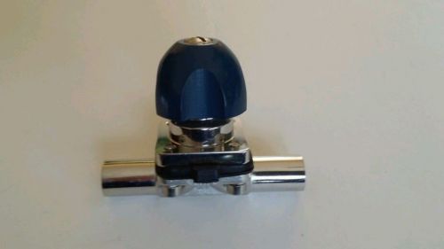 NEW GEMU DIAPHRAGM VALVE, 1/2&#034; WELD ENDS, S316