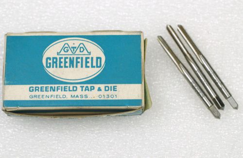 GREENFIELD Hand Taps 5305 8-32 NC H3 3 Piece Tap Set NIB