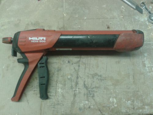 HILTI HDM500 hdm 500 Manual epoxy adhesive dispenser gun  used