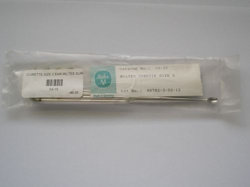 Miltex Curette Size 3 Ref 33-15