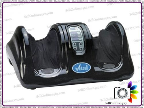 FOOT MASSAGER (BLACK) FOR FEET,ANKLE TOGETHER OR SEPARATELY RELAXES FEET MUSCLES