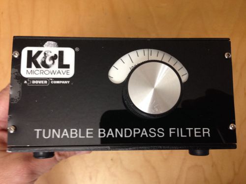K&amp;L Microwave - 5BT-750 - Tunable Bandpass Filter