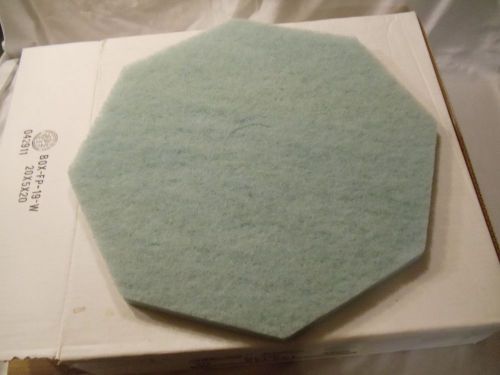 ACS INDUSTRIES CASE 5 20&#034; BLUE VELVET OCTAGON SCRUBBLE PADS P/N 52-20-0