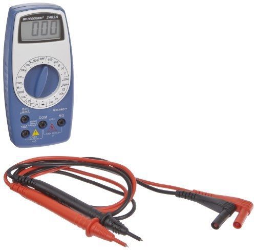 BK Precision 2405A Mini-Pro Manual-Ranging, Average-Sensing Digital Multimeter