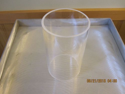 Clear Acrylic Plexiglass Tubes 3  OD X 2.75 ID X 5&#034; long  .125 wall   40 pcs