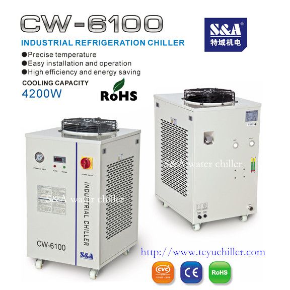 air cooled water chiller unit S&A brand CW-6100