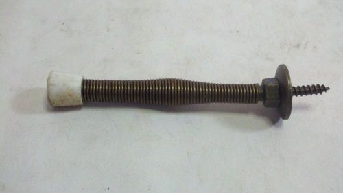 ULTRA ANTIQUE BRASS SPRING DOOR STOP 70031