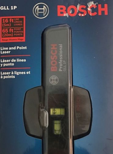 BOSCH GLL 1P COMBINATION POINT &amp; BRIGHT LINE LASER LEVEL TOOL NEW
