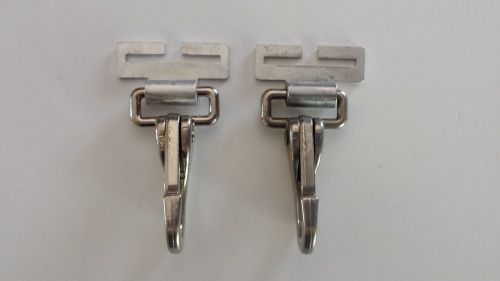 Lot of 2 SCOTT AV-2000 AV-3000 MASK CLIP / HOOK ASSEMBLY P/N 804594-01