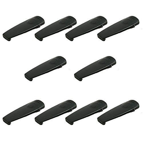 TENQ Tenq? 10 X Belt Clip for Motorola Xts2500, Xts1500, Cp125 Etc. Similar to