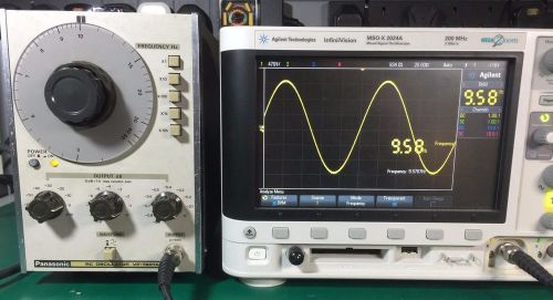 Panasonic VP-7201A RC Oscillator 5Hz - 500kHz