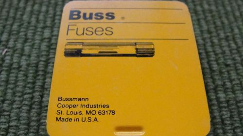 GLD-2 - QTY 1 FUSE - NEW BUSSMANN BUSS