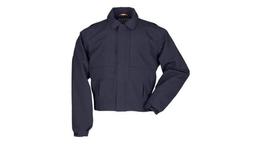 5.11 SOFTSHELL PATROL DUTY JACKET  # 48124   DARK NAVY ... SIZE:  M