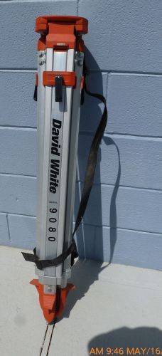 David white 9080 aluminum quick release adjustable extension tripod for sale