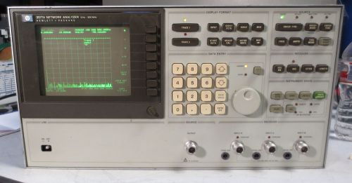 Hewlett Packard HP 3577A Network Analyzer 5Hz-200 MHz, Serial # 2333A10250