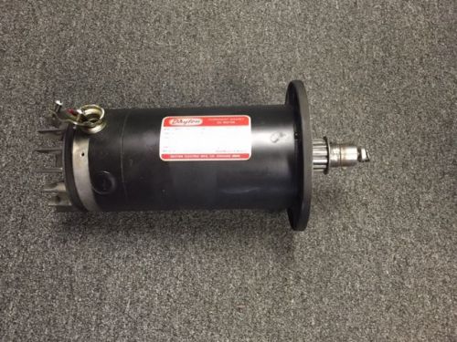 DAYTON 2M168 DC Motor, PM, TEFC, 1/2 HP, 1750 rpm, 90VDC