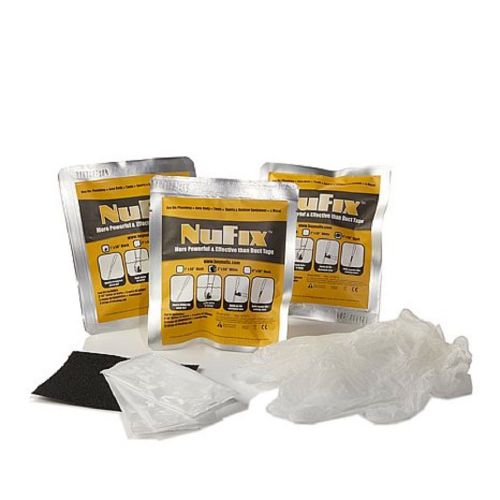 NuFix Fiber Tape 3-pack All-Inclusive Kit