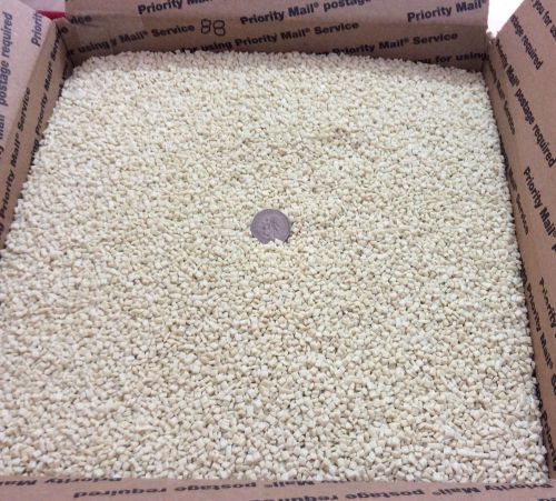 PLASTIC PELLETS CRAFT CORNHOLE BAGS STUFFING 21 LBS LARGE FLAT RATE BOX LOT 88